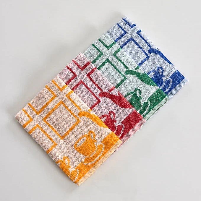 Panos de Cozinha Felpo Algodão (Pack 4)