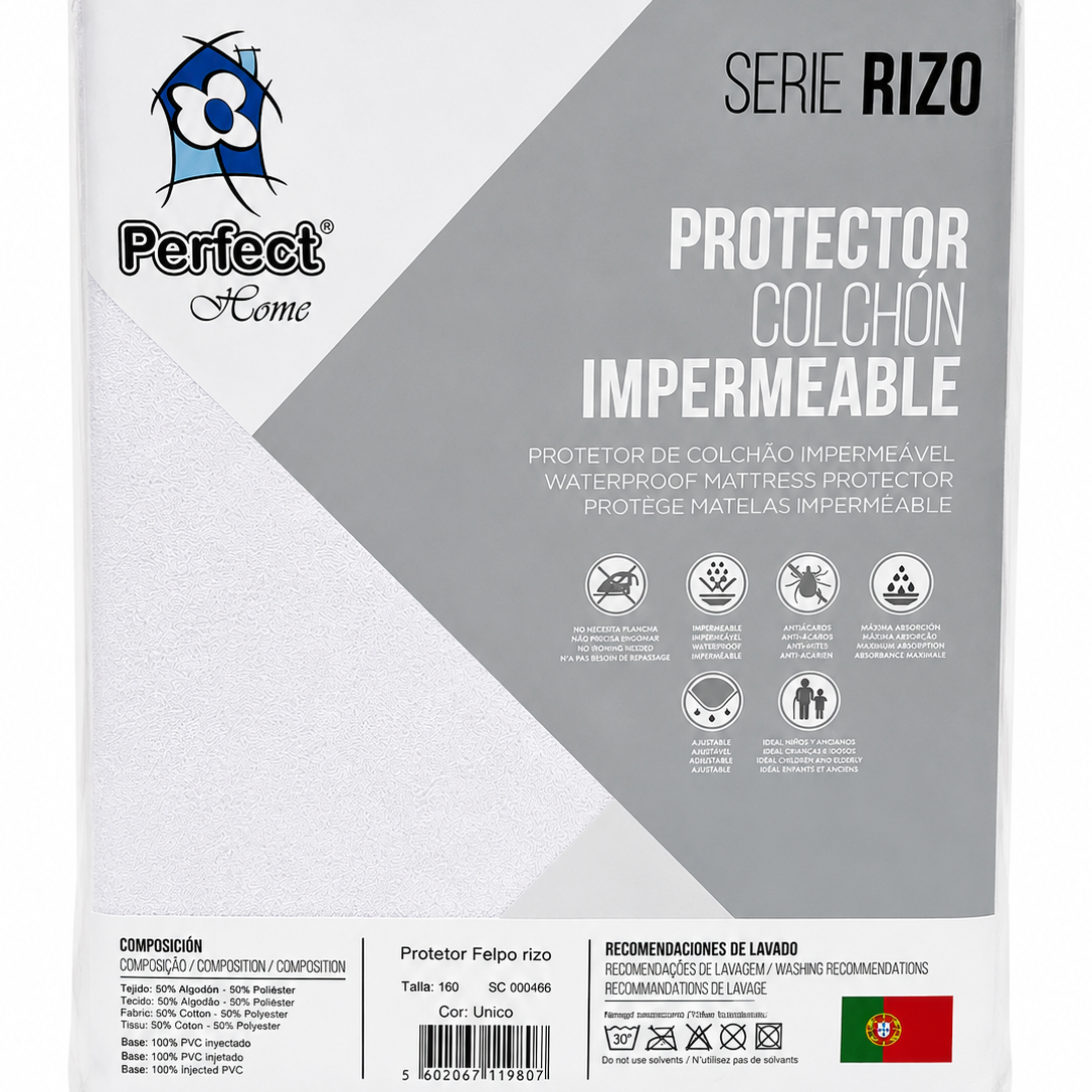 Protetor de Colchão Impermeável de Malha
