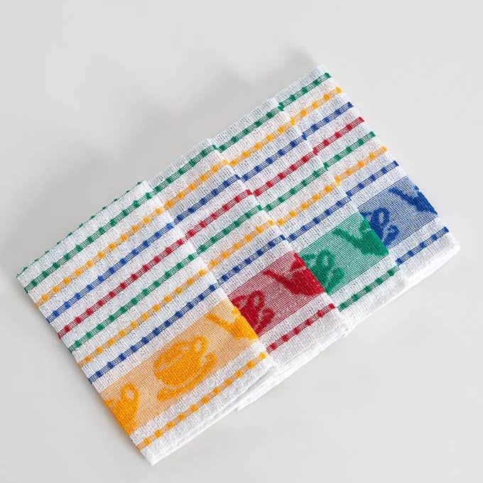 Panos de Cozinha Felpo Algodão (Pack 4)