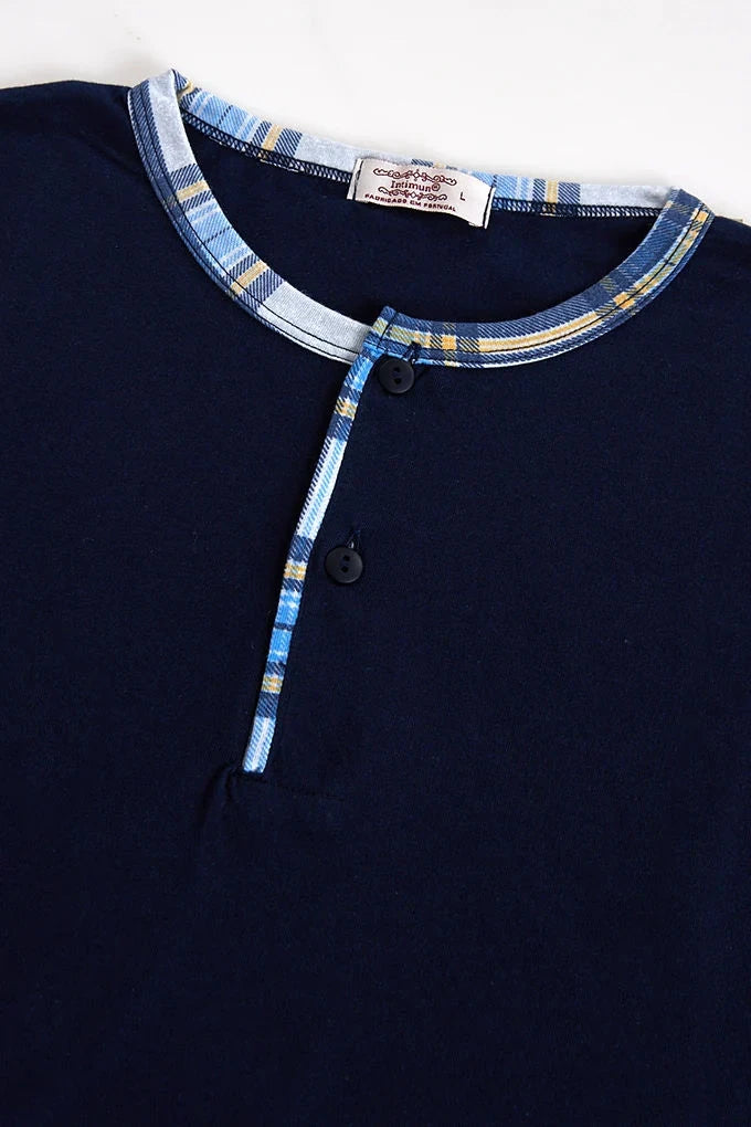 Pijama Estampado Manga Curta – Homem