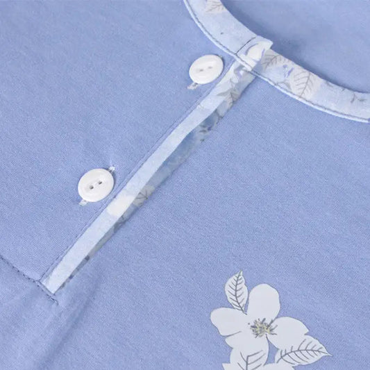 Pijama Estampado Flores (S/M)