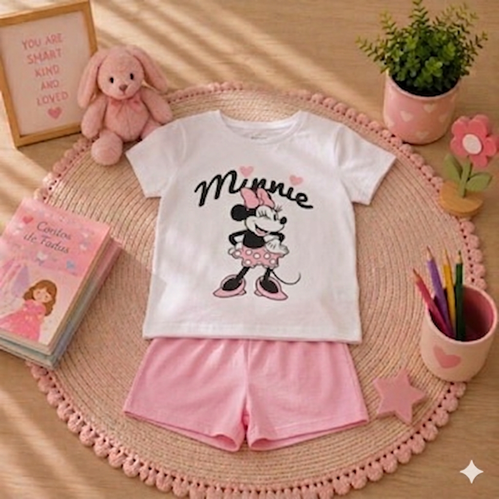 Pijama Estampado - Minnie