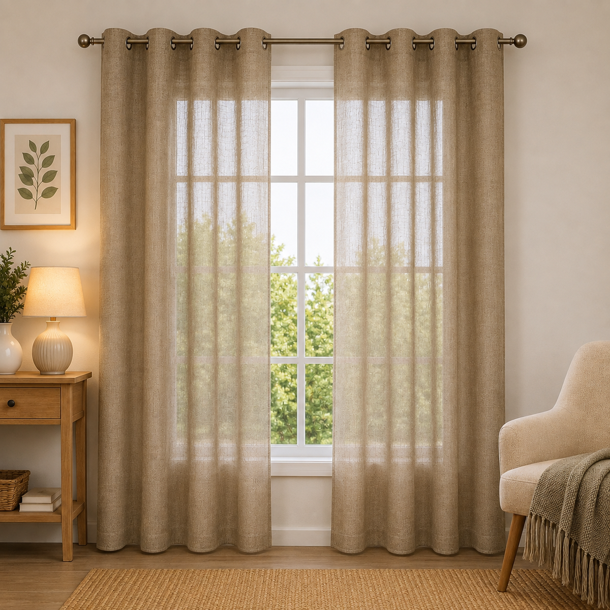Cortinado Filtragem de Luz