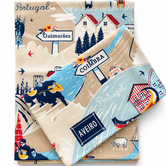 Pano de Cozinha Algodão (Pack 2) - Portugal