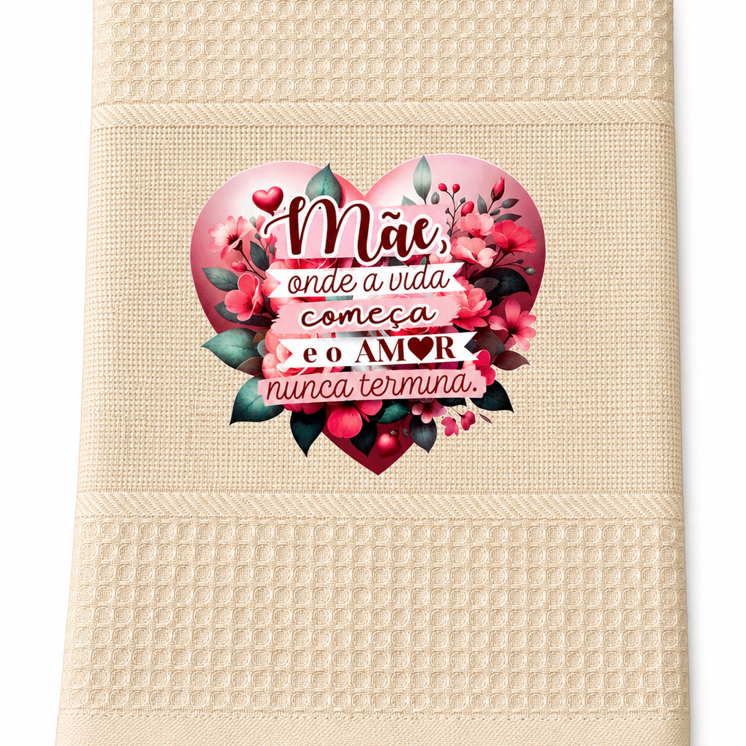 Pano de Cozinha Algodão (Pack 2) - Mãe