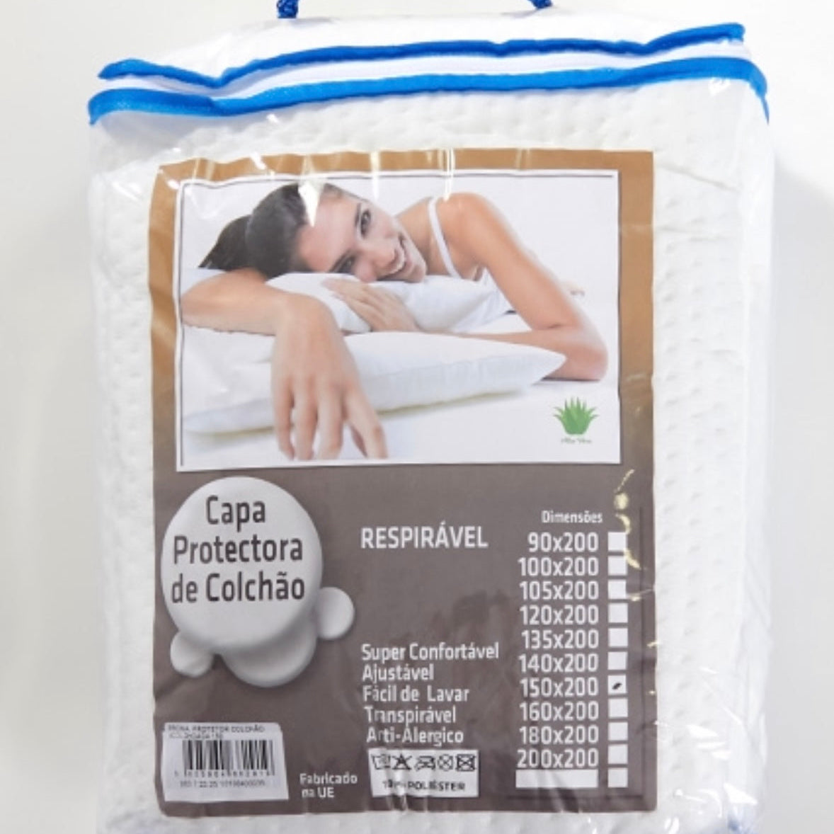 Protetor de Colchão Aloe Vera