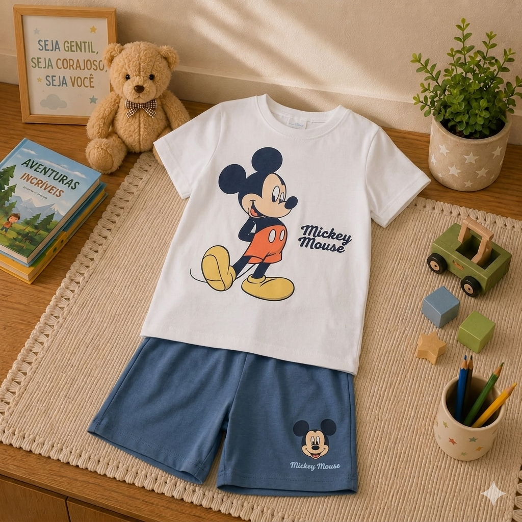 Pijama Estampado - Mickey