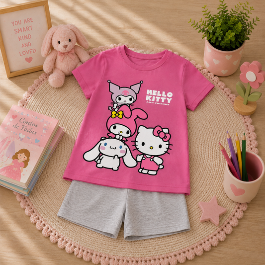 Pijama Estampado - Hello Kitty