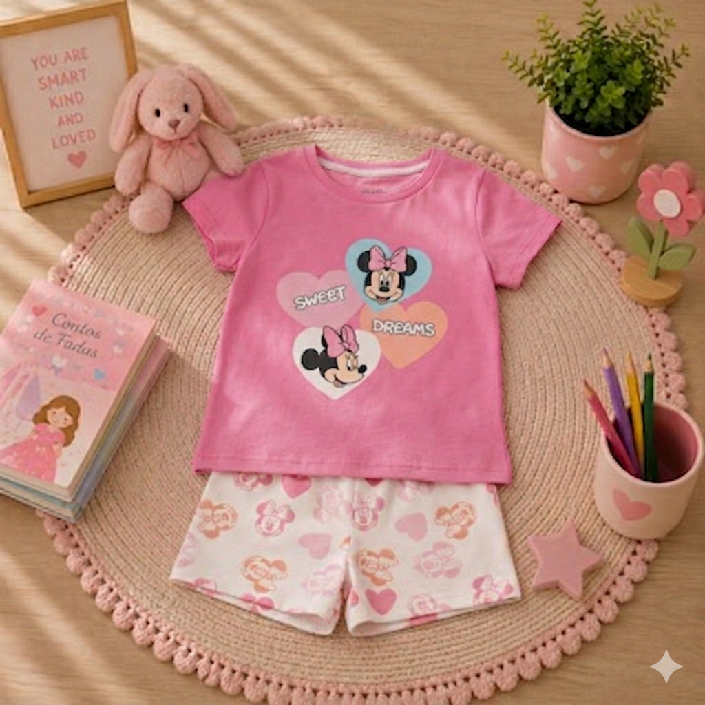 Pijama Estampado - Minnie