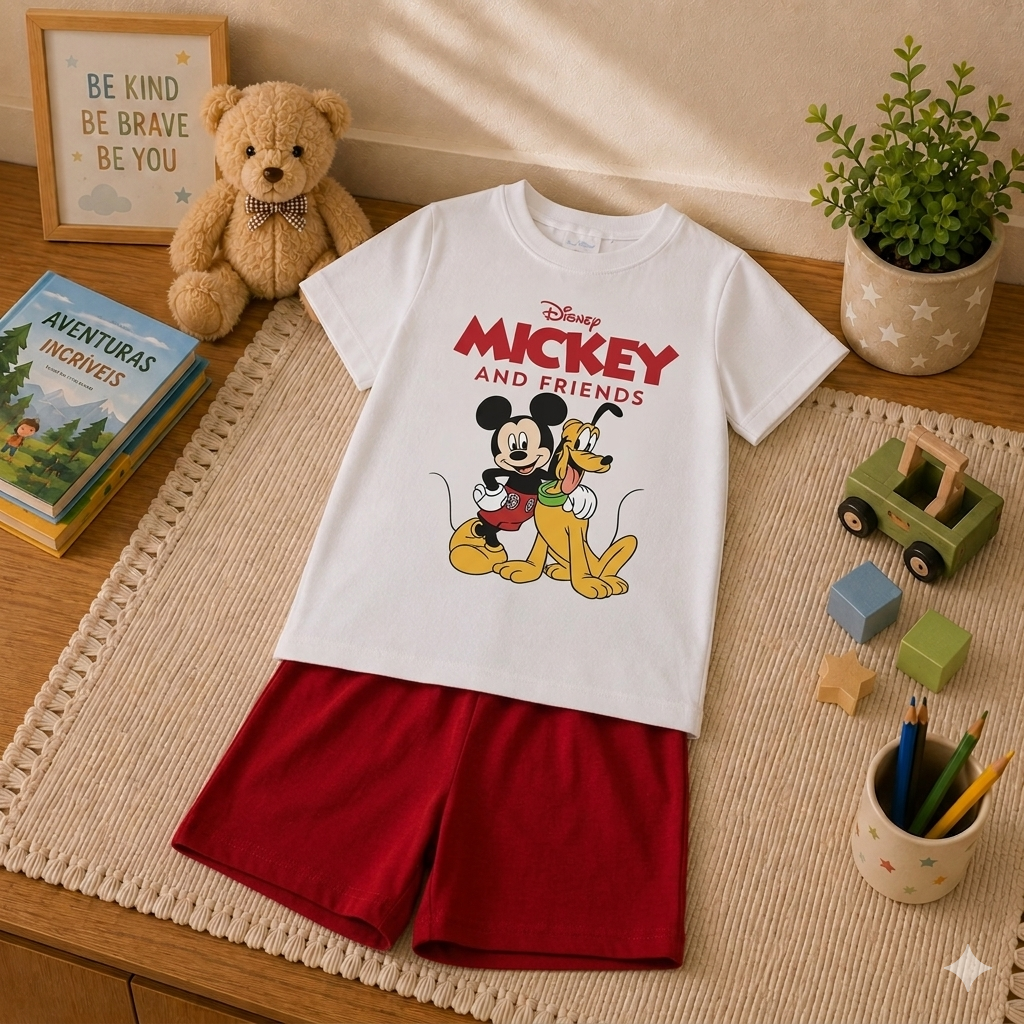 Pijama Estampado - Mickey