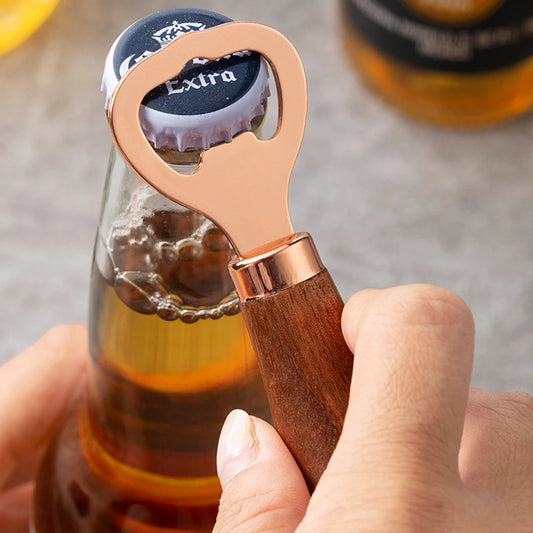 Wood Handle Bottle Opener